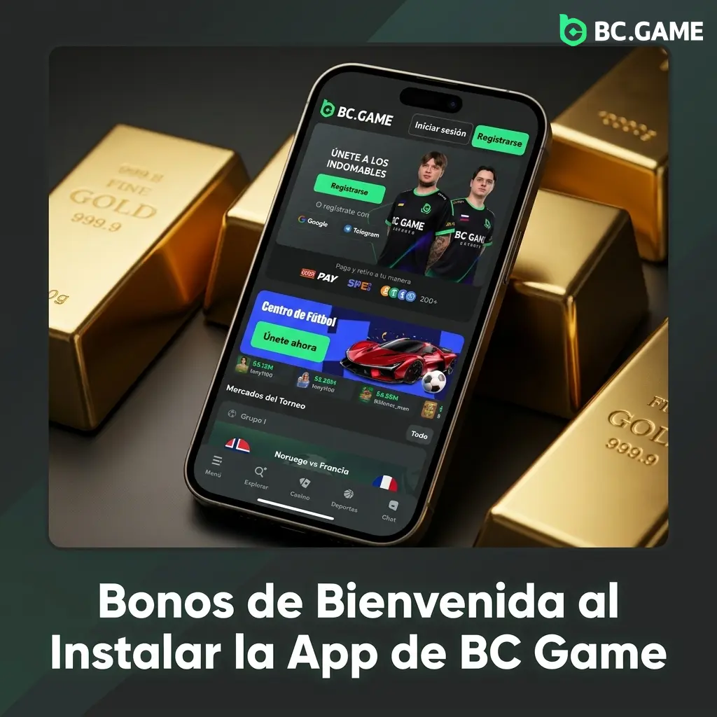 Bonos de bienvenida BC Game app: rakeback hasta 500% en primeros cuatro depósitos y cashback semanal VIP