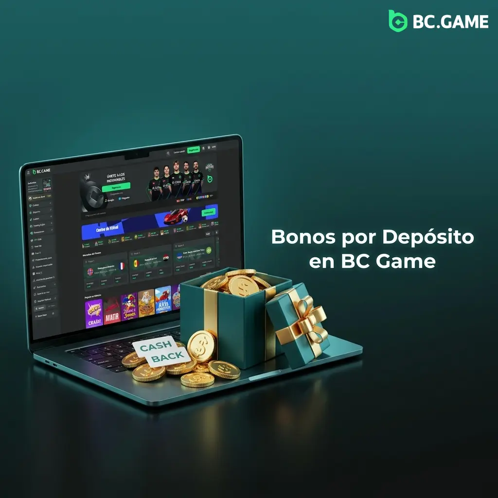 Bonos por depósito en BC Game México: bienvenida, recargas y programa BCD con recompensas acumulables