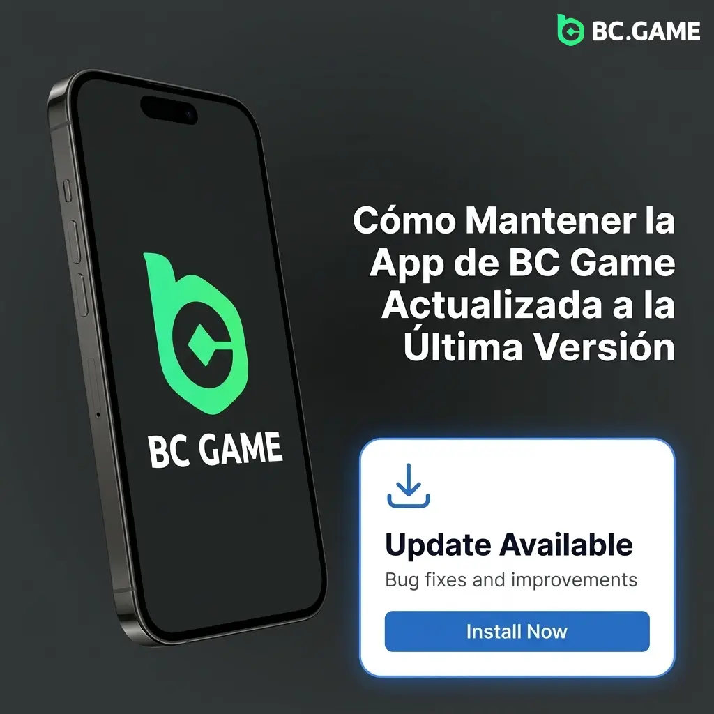 App de BC Game actualizada automáticamente como PWA sin necesidad de descargas manuales desde tiendas