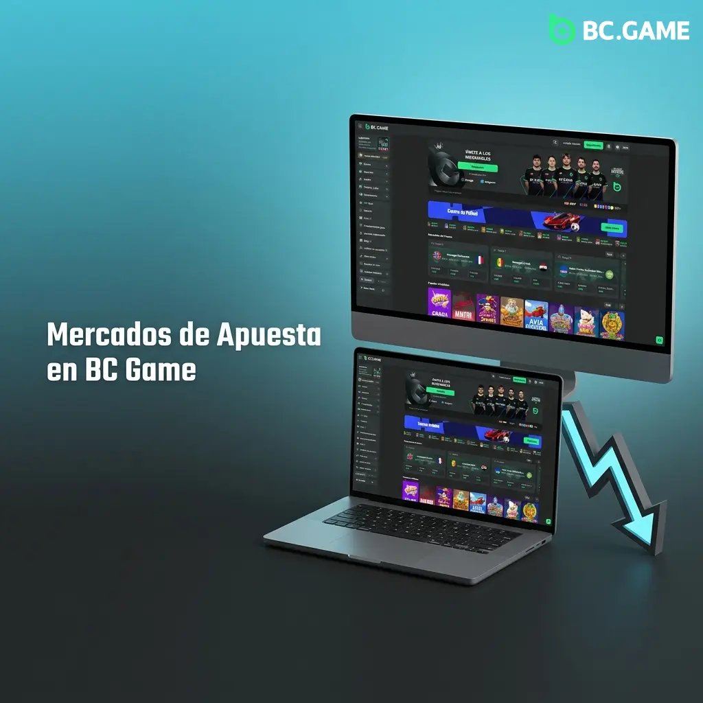 Mercados de apuesta en BC Game: 1X2, hándicap, Over/Under y más de 200 opciones por partido en Champions League
