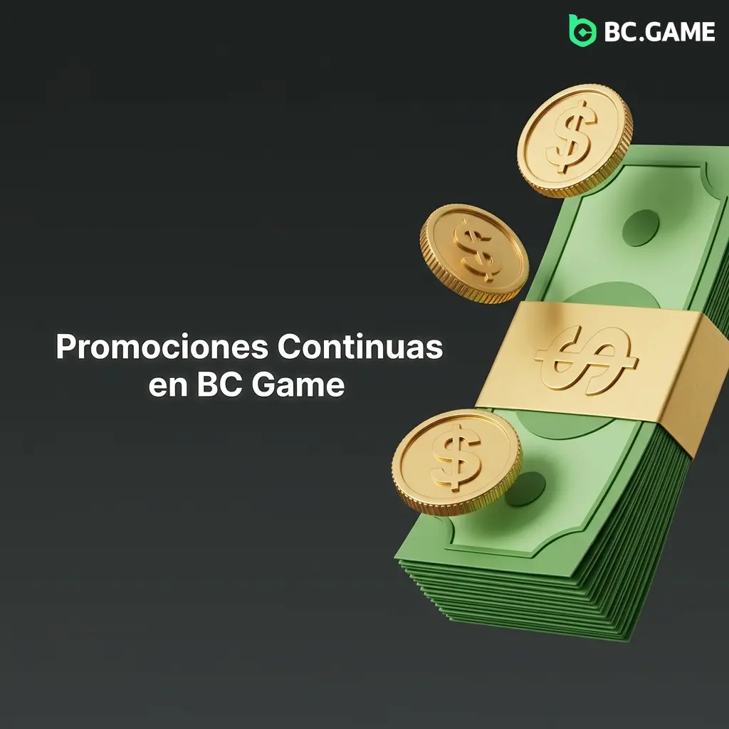 Promociones continuas en BC Game: sistema de lealtad, torneos, cashback y misiones diarias para jugadores activos